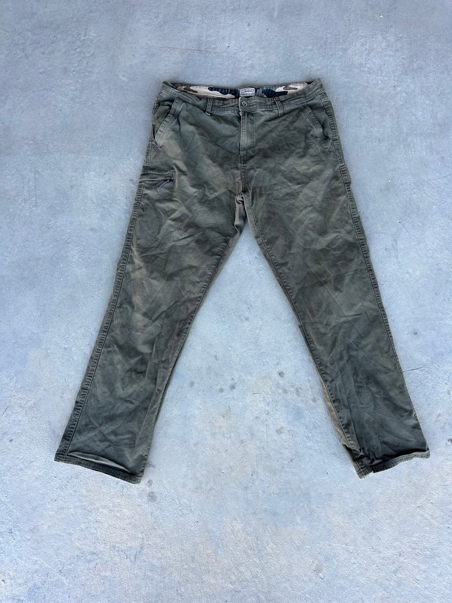 Vintage Olive Green Pants Size 36x32